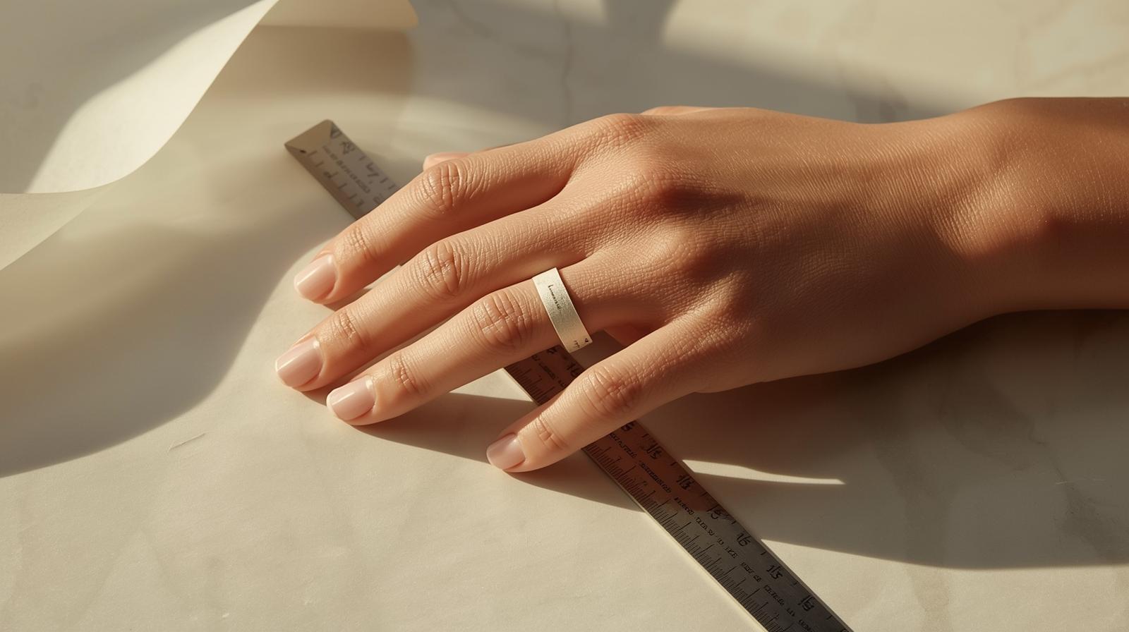 راهنمای کامل سایز انگشتر | آموزش اندازه‌گیری دقیق در خانه