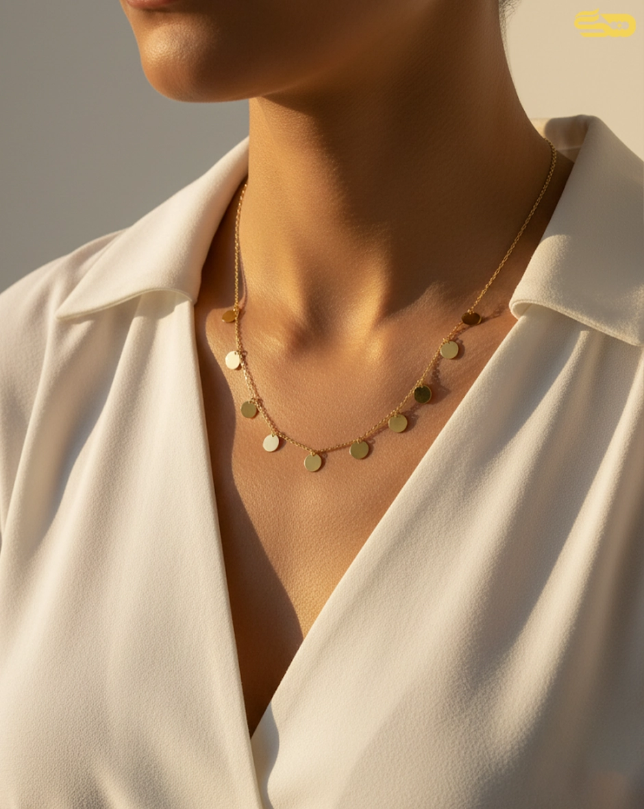 گردنبند سکه ای ترانه 