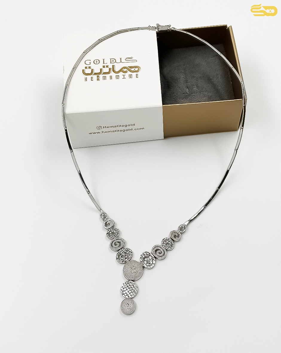 گردنبند تراش دایره 