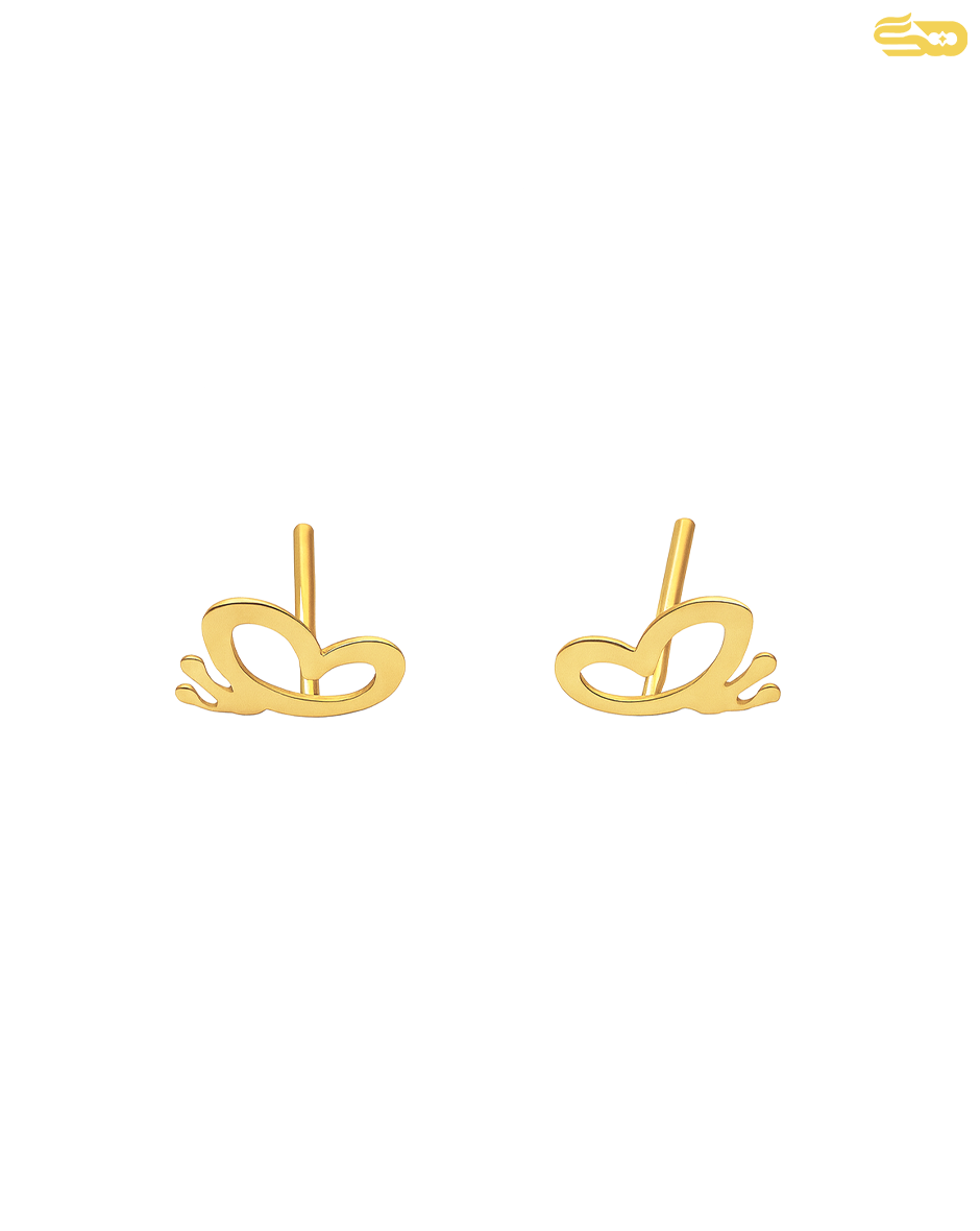 گوشواره میخی پروانه لنا 136848