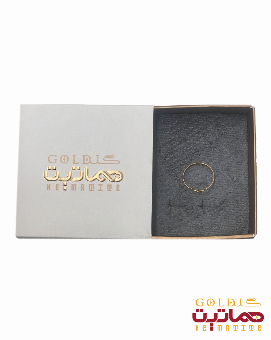 انگشتر مینیمال سه ستاره 