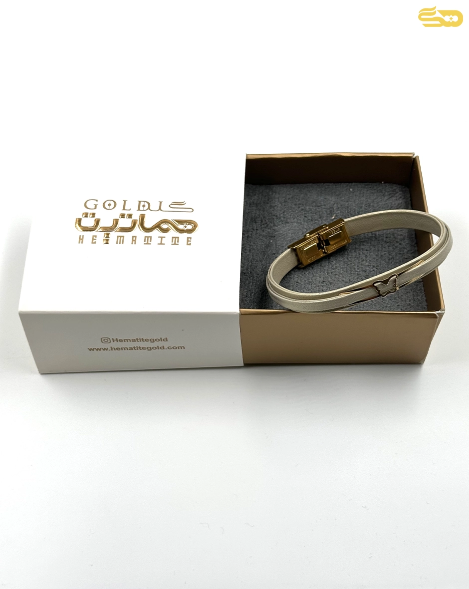 دستبند چرم شانلی