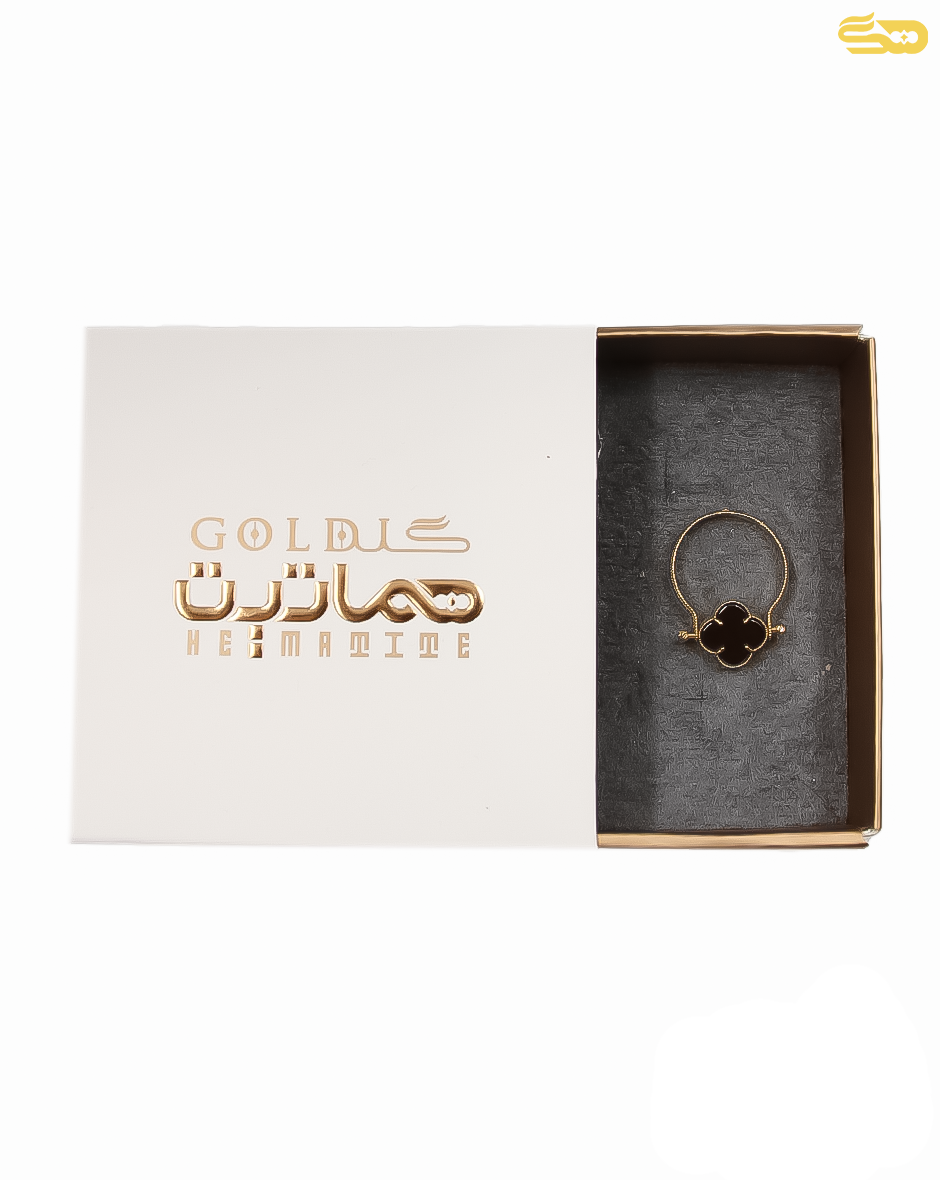 انگشتر ونکلیف مشکی 