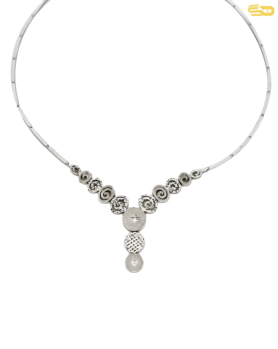 گردنبند تراش دایره 