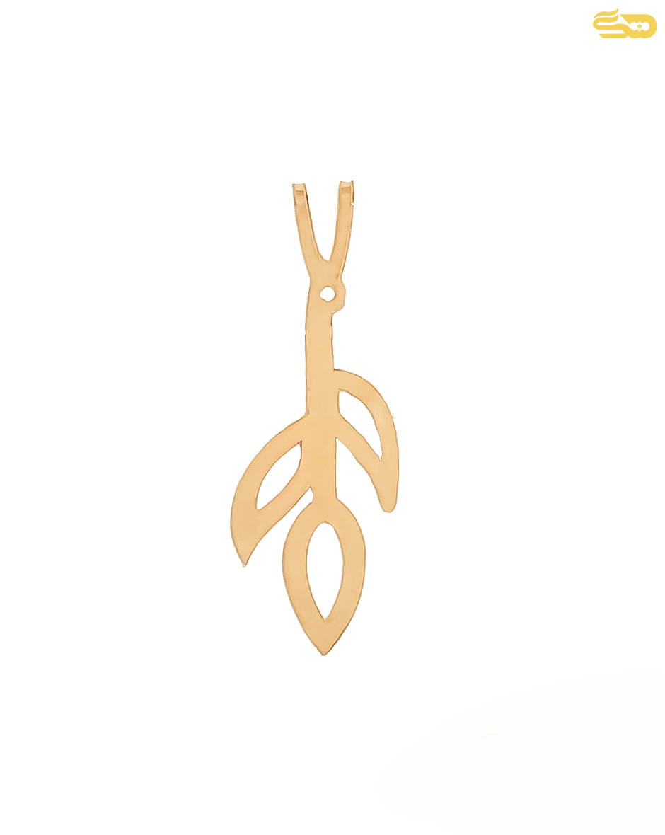 پلاک لیزری سه برگ 