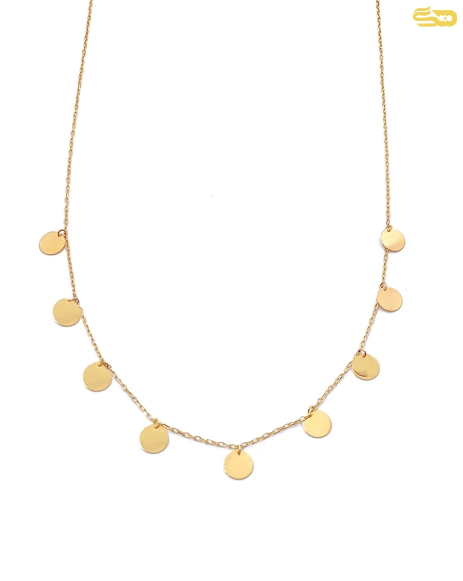 گردنبند جانا زرد