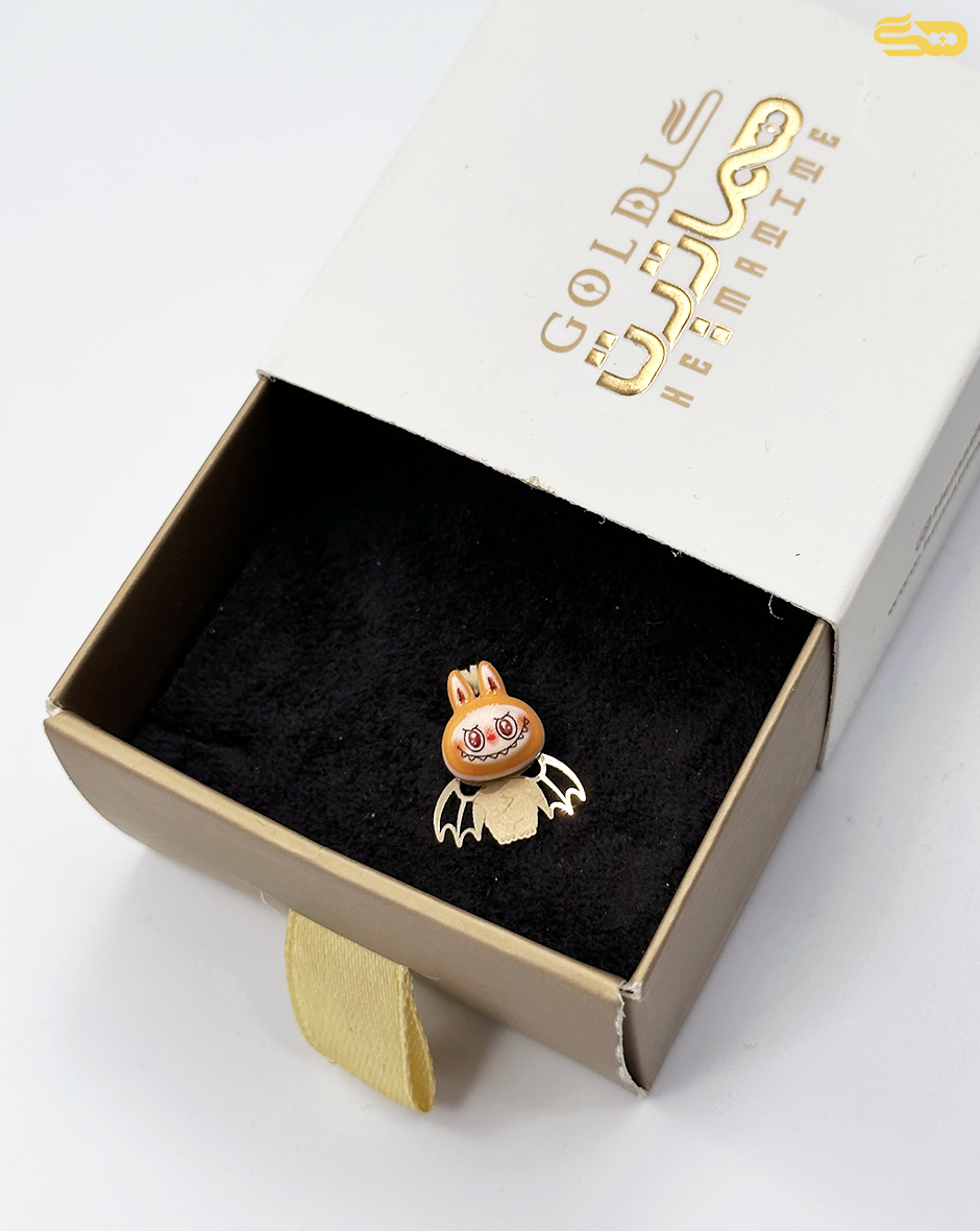 پلاک لبوبو نارنجی