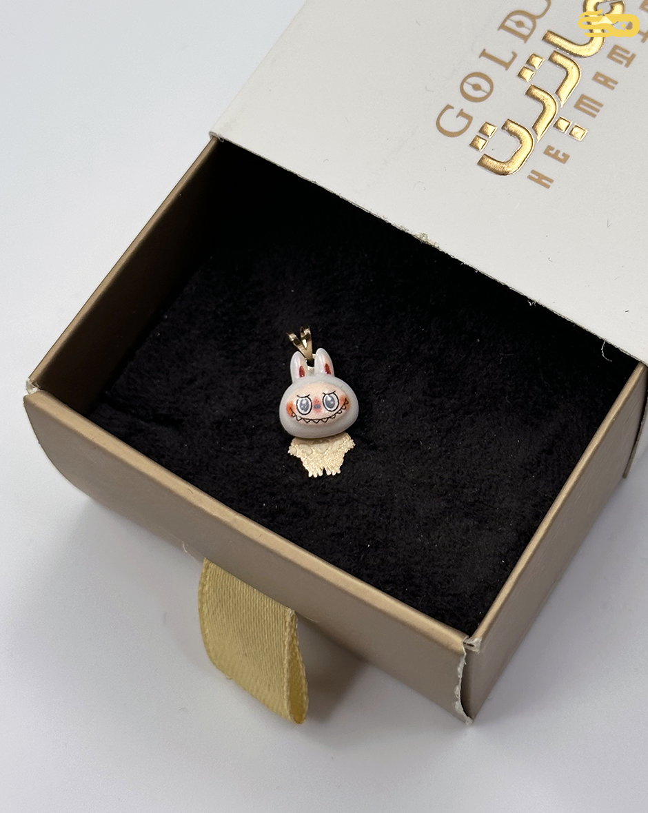 پلاک لبوبو سفید