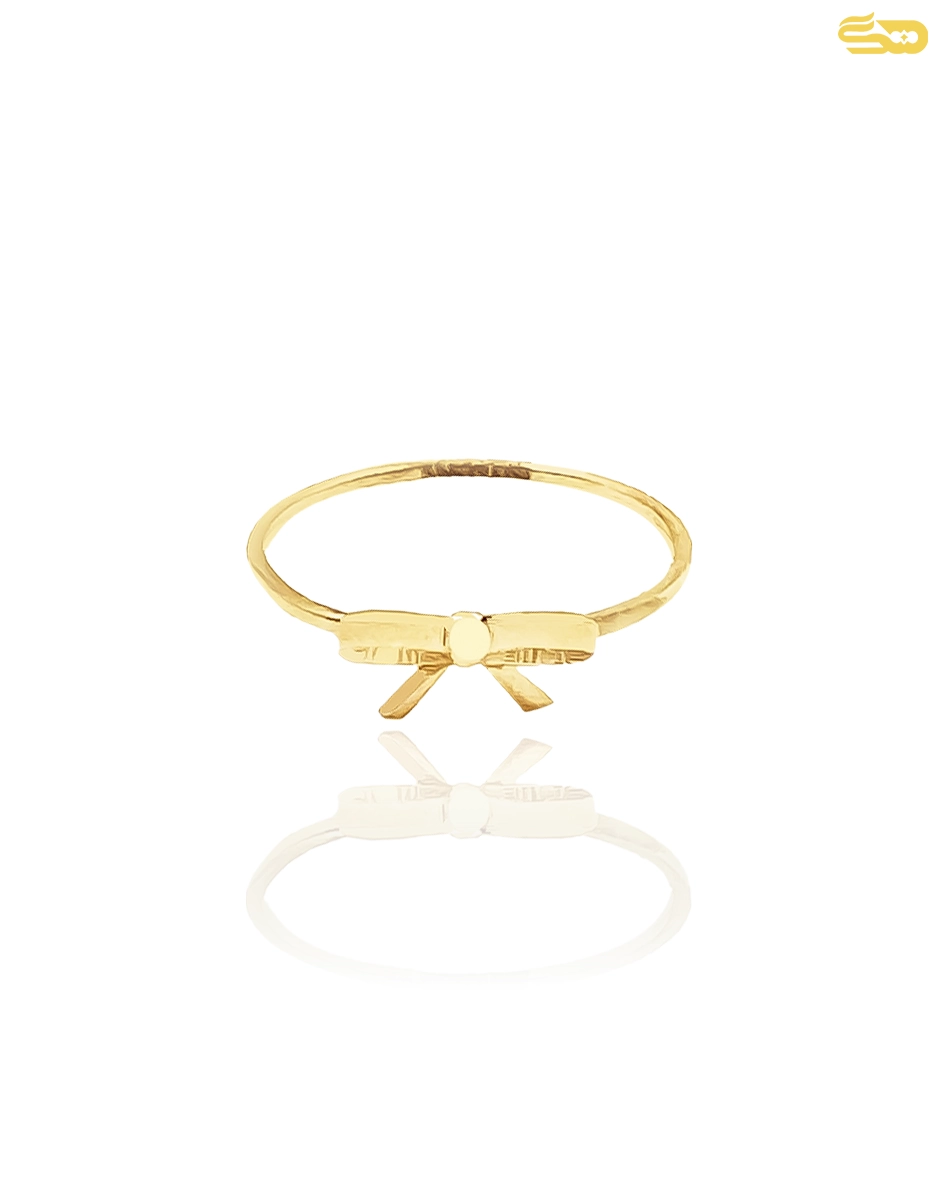 انگشتر مینیمال پاپیون ظریف 