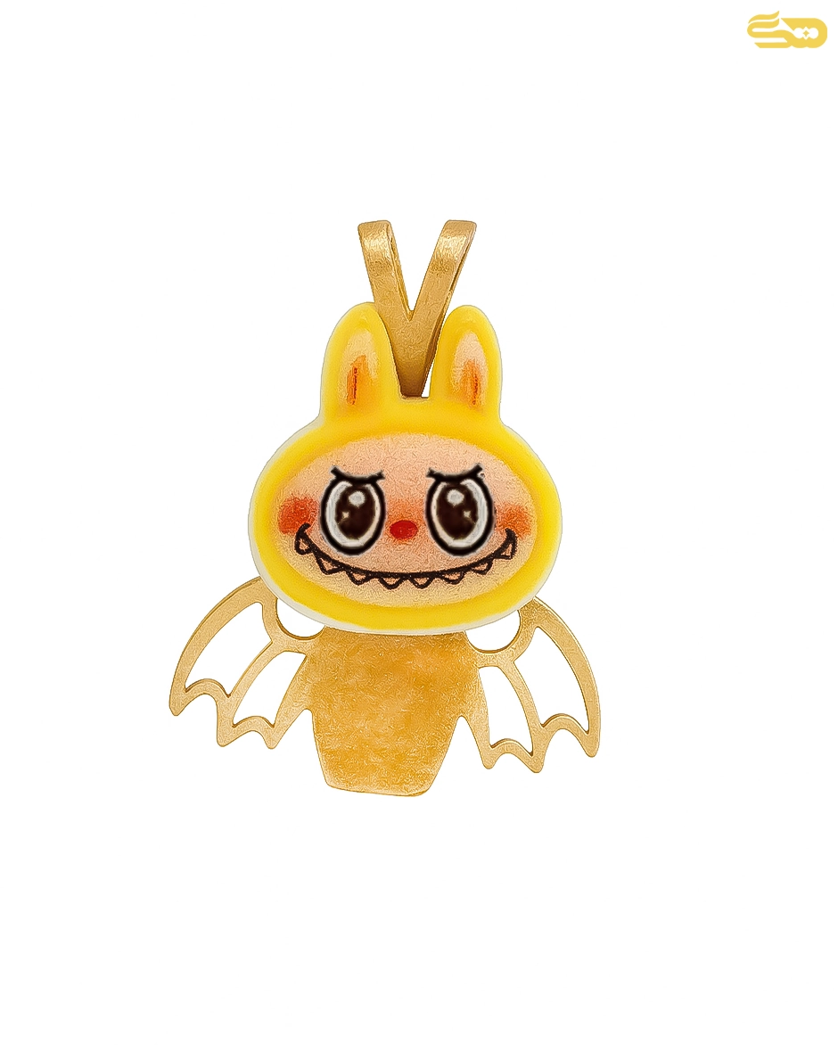 پلاک لبوبو زرد 