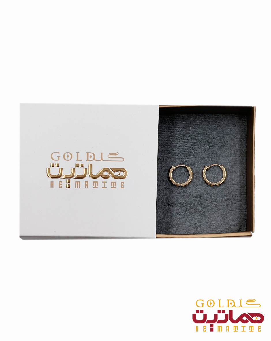 گوشواره حلقه ای نیکا