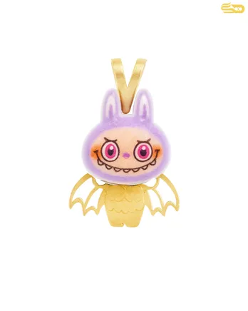 پلاک لبوبو بنفش بالدار