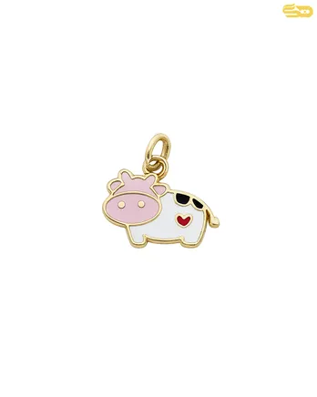 پلاک میناکاری گاو مهربون