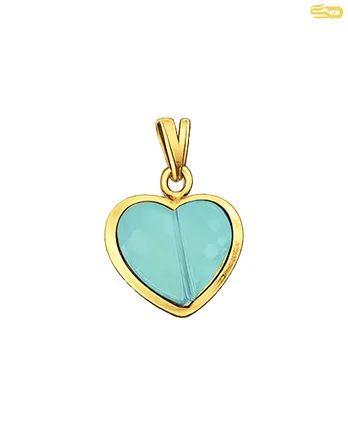 پلاک قلب آبی