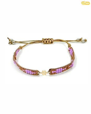 دستبند میوکی طلای پرپل