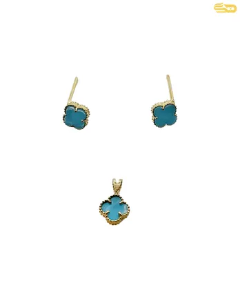 نیم ست ونکلیف آبی