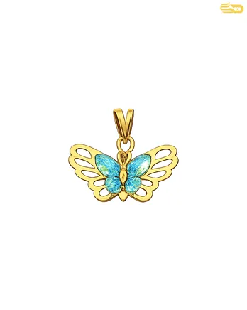 پلاک پروانه آبی