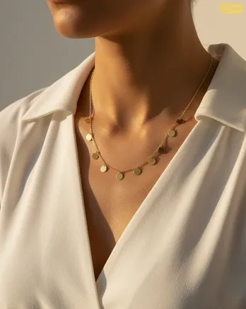 گردنبند سکه ای ترانه