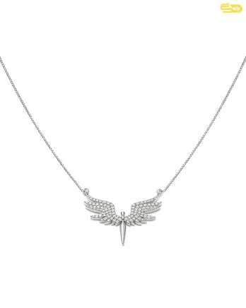 گردنبند نقره آنجل