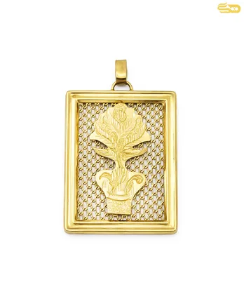 پلاک قاب گل