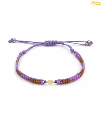 دستبند میوکی طلای یاسمین