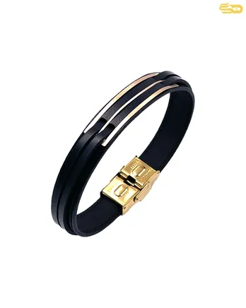 دستبند چرم هومان