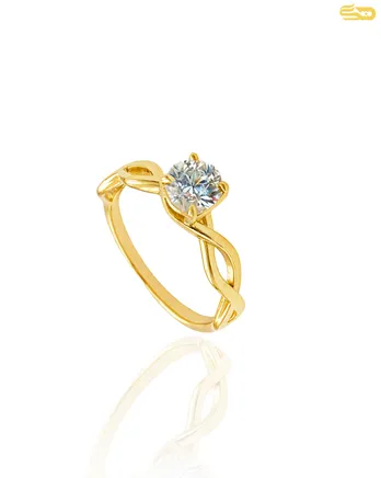 انگشتر سولیتر پیچی