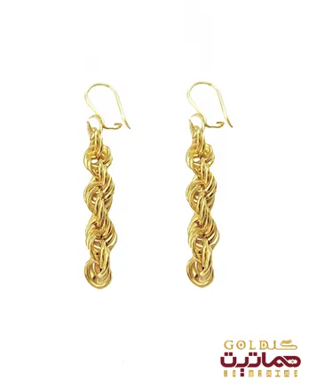 گوشواره طنابی اصل 