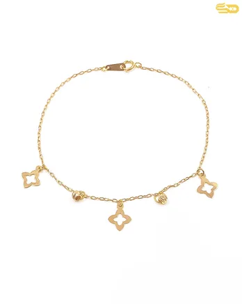 دستبند دلنیا زرد