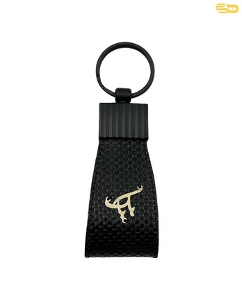 جاکلیدی طلا بابایی مشکی 