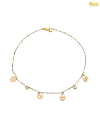 دستبند آویز قفل