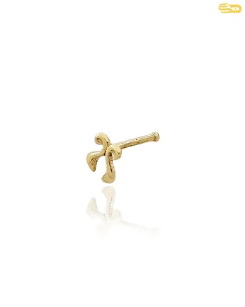 پیرسینگ گوش طلا نیکلاس