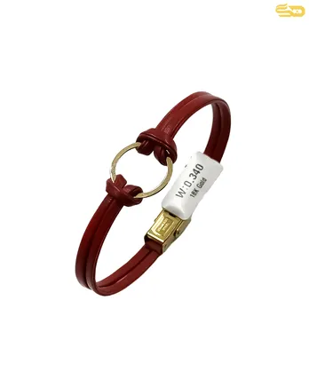 دستبند چرم دایره