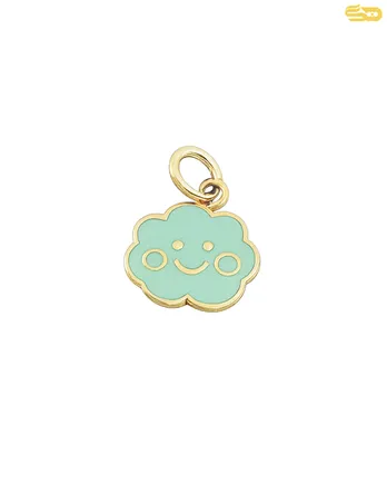 پلاک میناکاری ابر کیوت