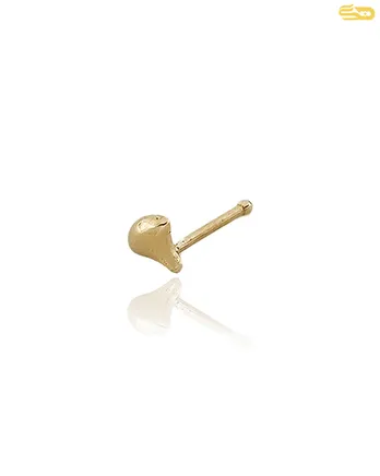 پیرسینگ گوش طلا پین