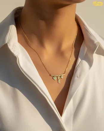گردنبند love قلب