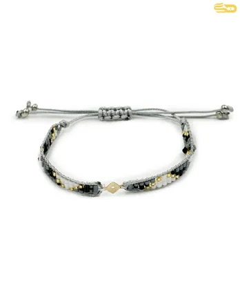 دستبند میوکی طلای طوسی لوذی