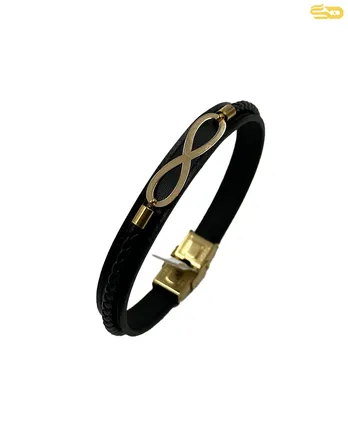 دستبند چرم بینهایت 