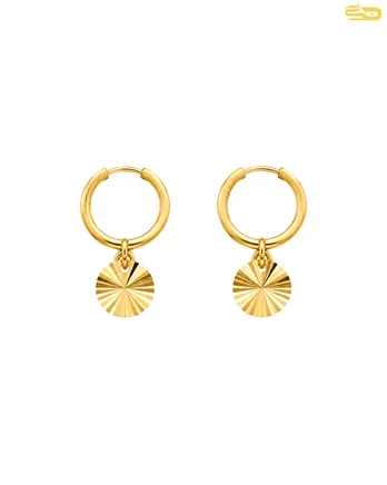 گوشواره حلقه‌ای دایره