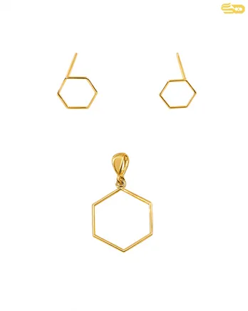 نیم ست گلد شش ضلعی