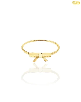 انگشتر مینیمال پاپیون ظریف 