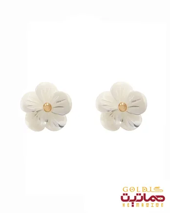 گوشواره میخی شکوفه 