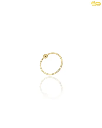 پیرسینگ بینی حلقه ای