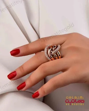 انگشتر زرناب حدیثه