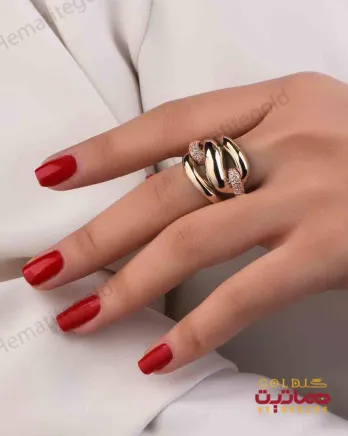 انگشتر زرناب یاسی